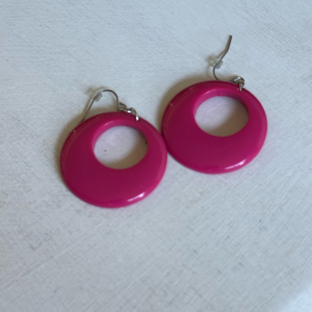 Funky Retro 70s/80s Hoop Earrings